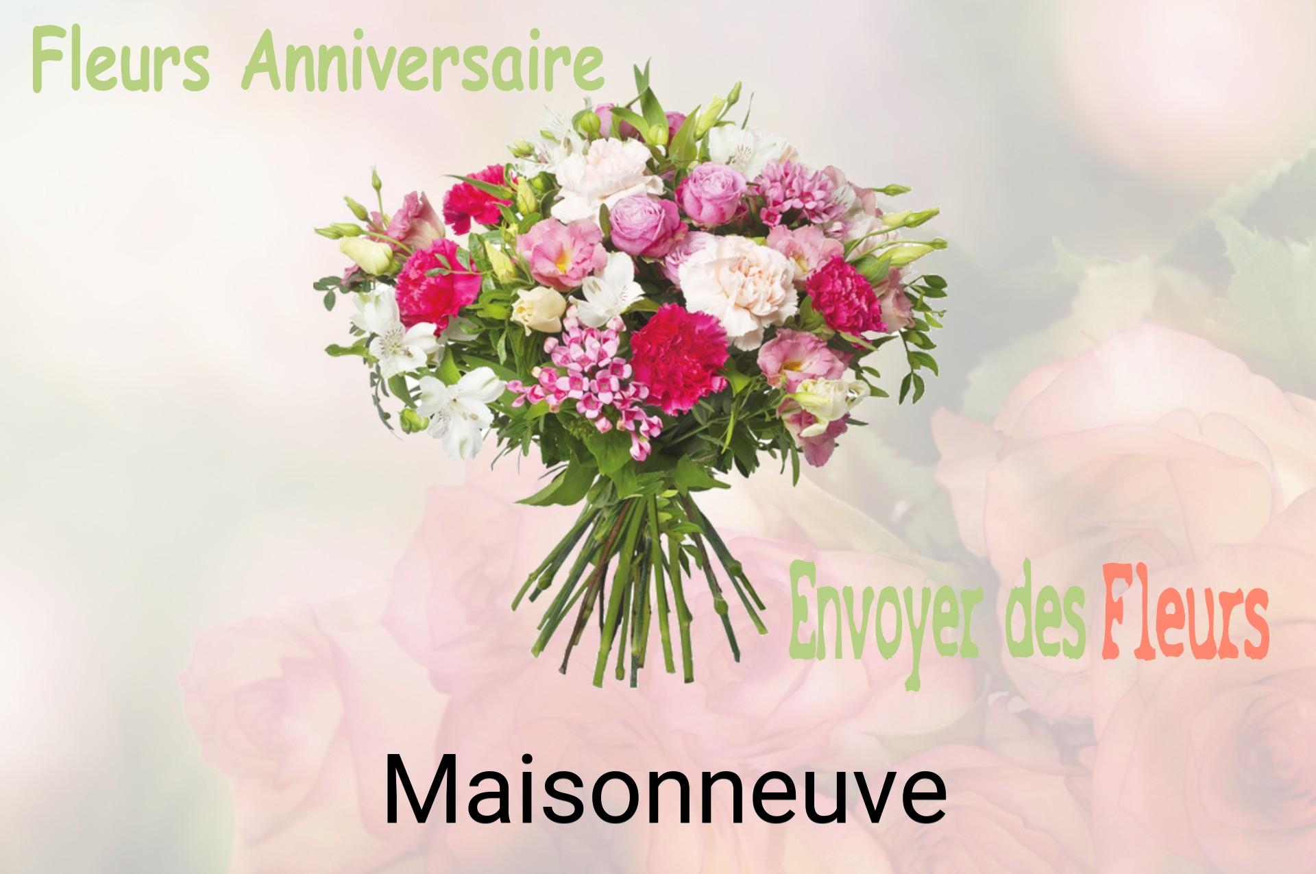 Bouquet de fleurs d’anniversaire livré à Maisonneuve