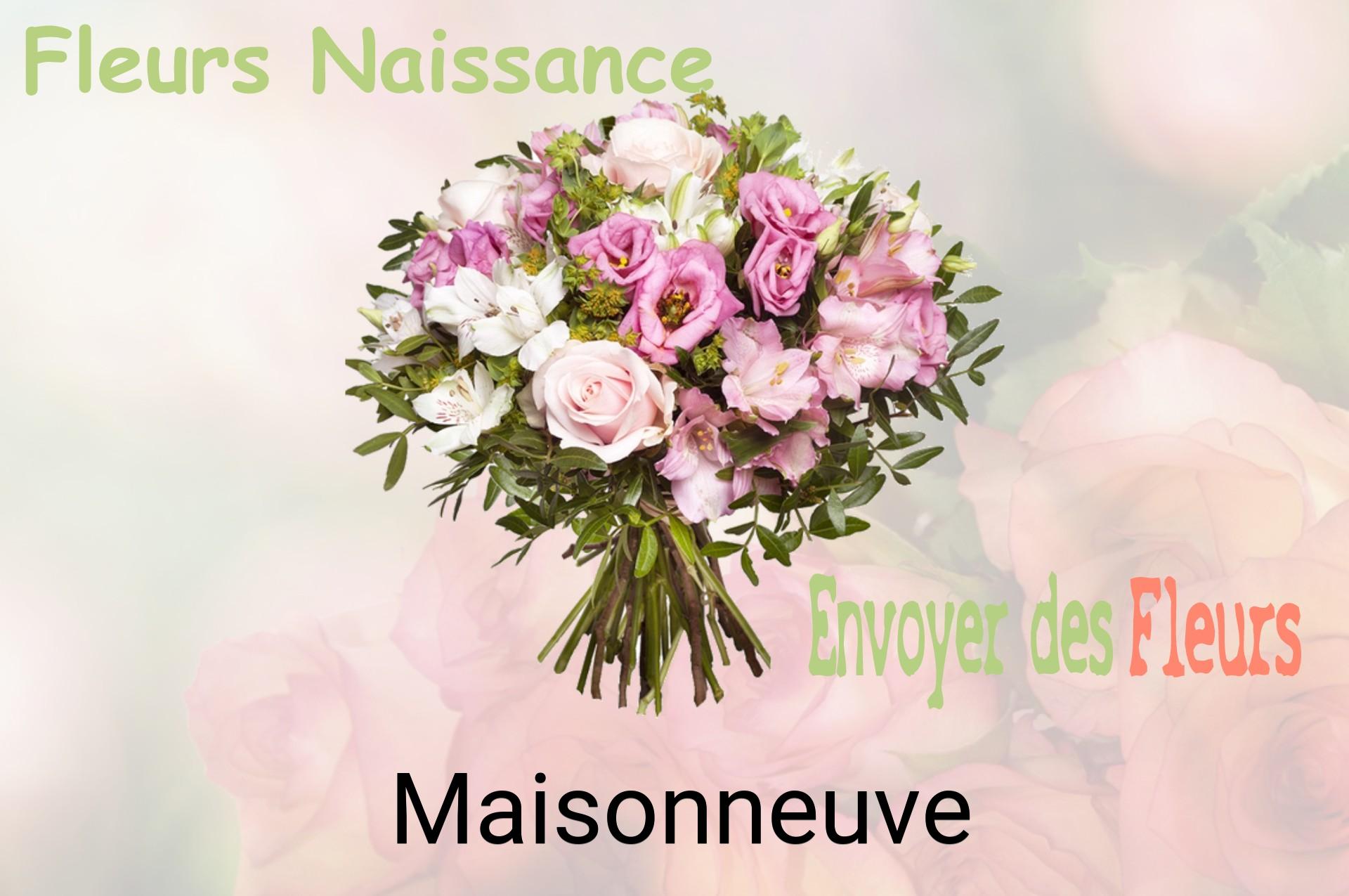 Bouquet de fleurs de naissance livré à Maisonneuve